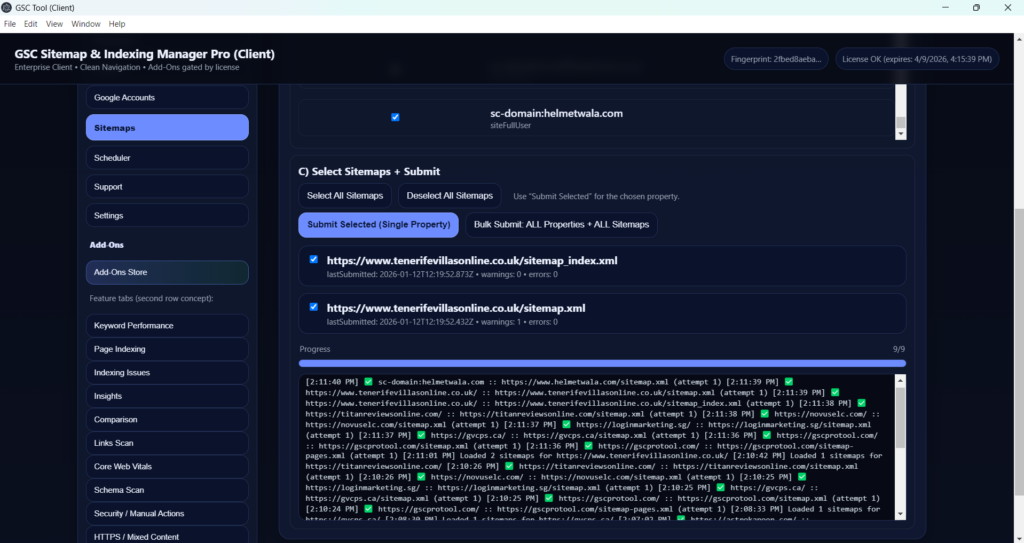 Bulk-gsc-Sitemap-Submission-Automated-tool