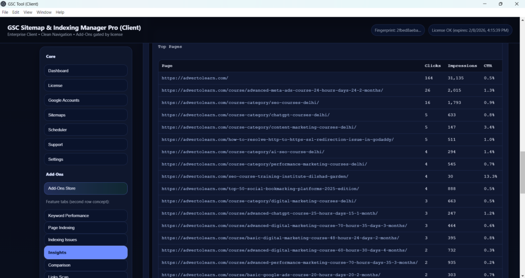 search console keyword planner gsc tool